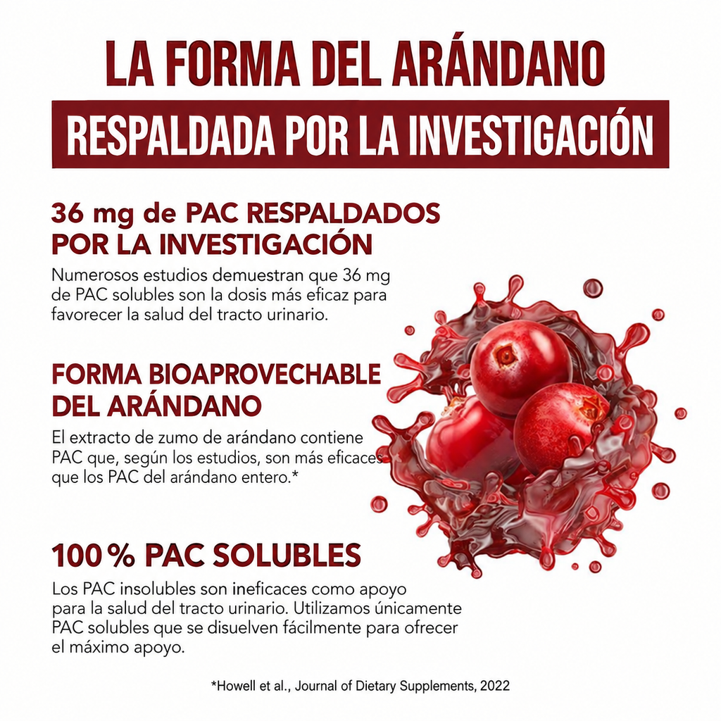 CistiPRO - Arándano Rojo 36 mg PAC · Salud Urinaria
